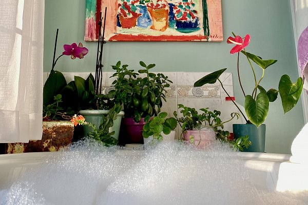 Close Up View On the King Bathroom On Our 3 Boardwalk Cape Cod Vacation Rental