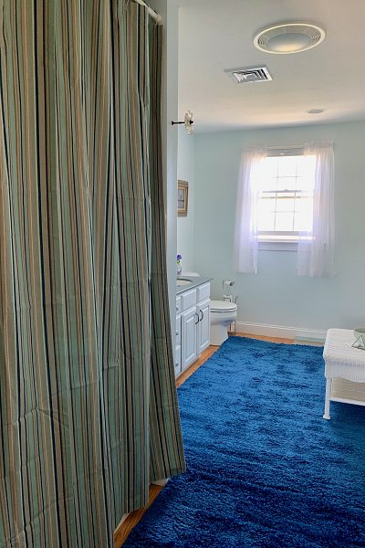 Left View If Second Bathroom On Our 3 Boardwalk Cape Cod Vacation Rental