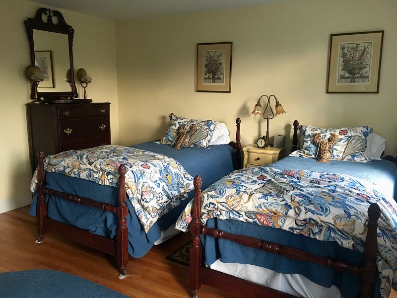 Twin Room One Of Our 3 Boardwalk Cape Cod Vacation Rental