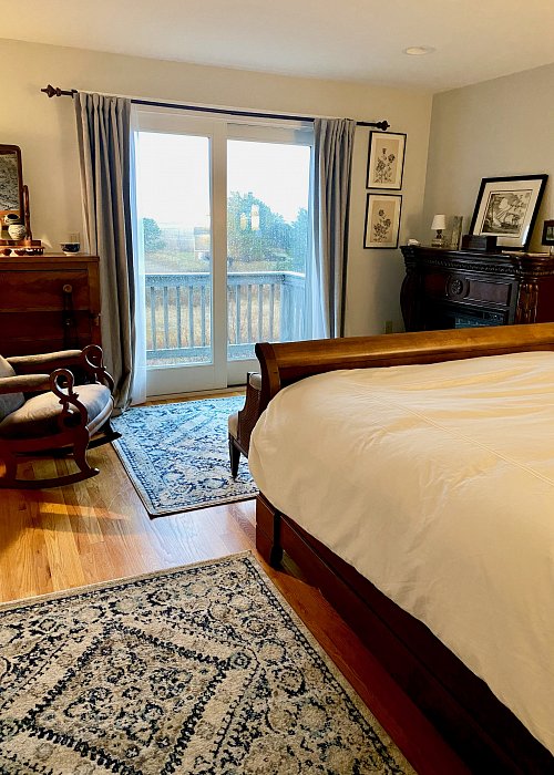 View From Queen Bedroom On Our 3 Boardwalk Cape Cod Vacation Rental